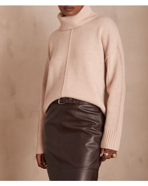 Helltaupefarbener Pullover Andrea