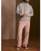 Lichtpaarse Gaby fluwelen broek