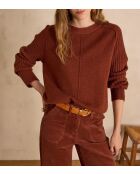 Roter Pullover Brooklyn