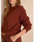 Roter Pullover Brooklyn