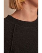 Ary schwarzer Strickpullover