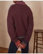 Maglione bordeaux Cassius