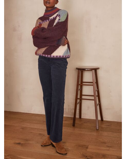 Pull Cassius bordeaux