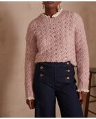 Blassmalvenfarbener Cyprien-Pullover