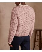 Blassmalvenfarbener Cyprien-Pullover
