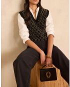 Schwarzer Baxter-Pullover