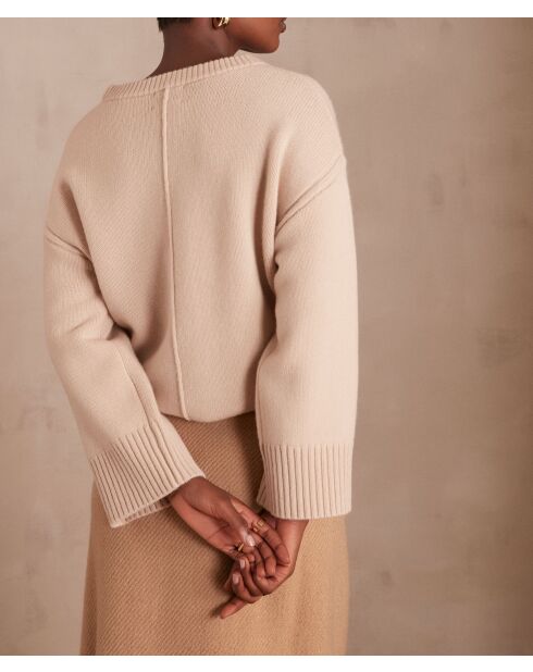Natürlicher Corley-Strickpullover