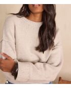Leicht melierter Pullover Balantin