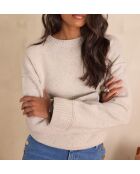 Leicht melierter Pullover Balantin