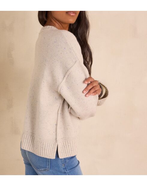 Leicht melierter Pullover Balantin