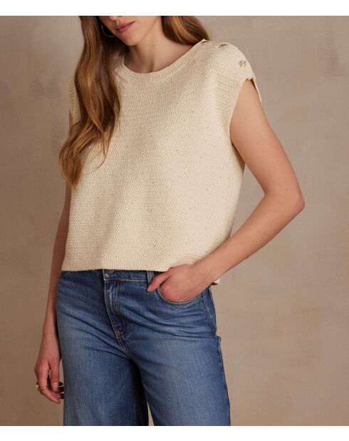 Cremefarbener Pullover Sidonie