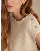 Cremefarbener Pullover Sidonie