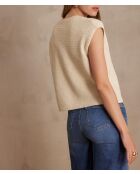 Cremefarbener Pullover Sidonie