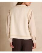 Cremefarbener Pullover Bayane