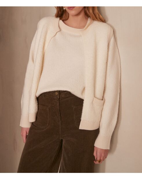 Pull Sully crème