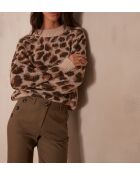 Maglione marrone Carmelo
