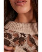 Maglione marrone Carmelo
