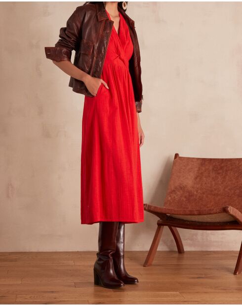 Robe Love rouge