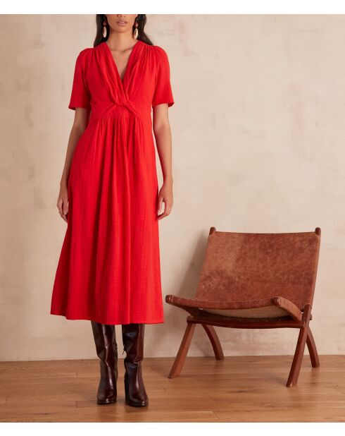 Robe Love rouge