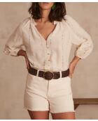Blusa con perizoma Blanca