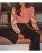 Blouse Cathel broderie primerose