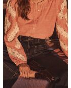 Blouse Cathel broderie primerose