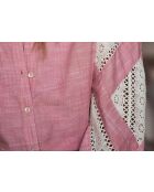 Blouse Cathel broderie primerose