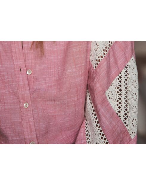 Blouse Cathel broderie primerose