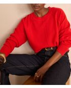 Maglione in maglia rosso Ary