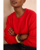 Maglione in maglia rosso Ary