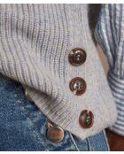 Himmelblauer Leroy Strickpullover