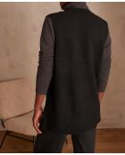 Schwarzer Strickpullover Aristide
