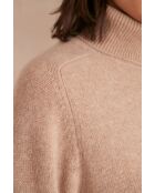 Pullover in maglia color tortora chiaro Clovis