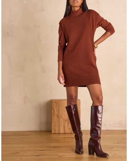 Abito Raphaelle in maglia rossa