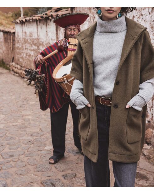 Célestin leicht melierter Strickpullover