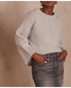Leicht melierter Corley-Strickpullover