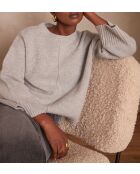 Leicht melierter Corley-Strickpullover
