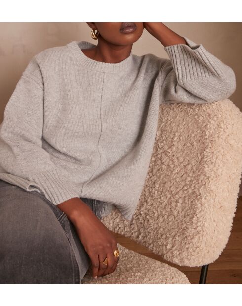Leicht melierter Corley-Strickpullover