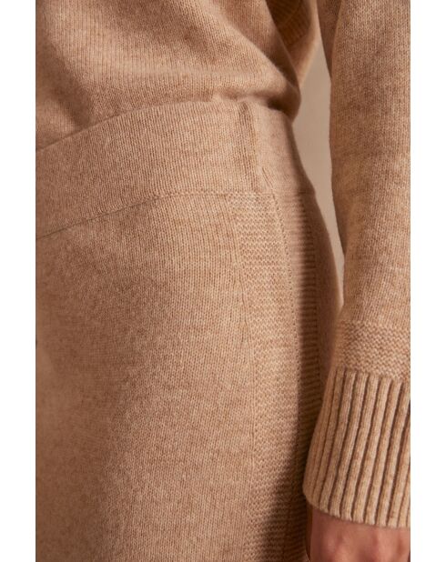 Beiger Strickrock Emilie