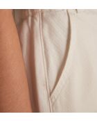 Gonna in denim bianco Billie