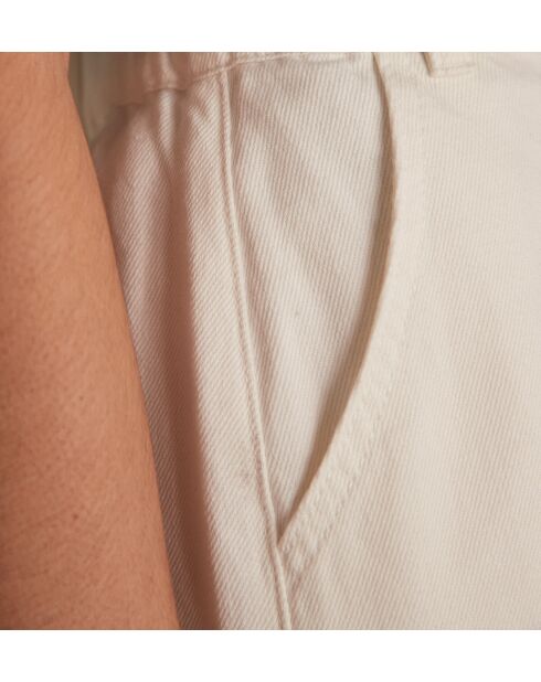 Gonna in denim bianco Billie