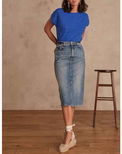 Leicht gewaschener Jeansrock Birdy