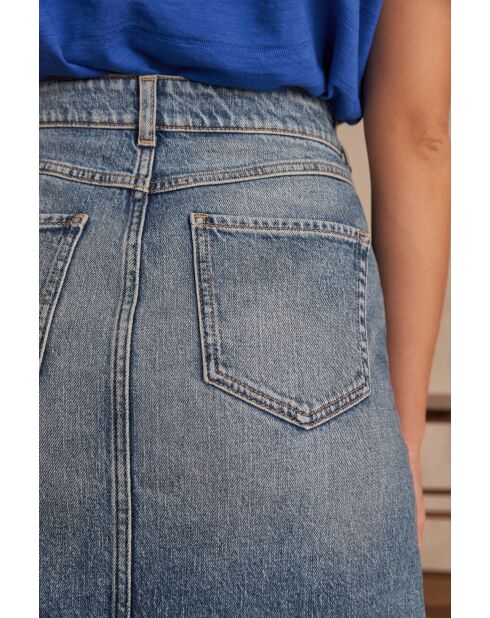 Leicht gewaschener Jeansrock Birdy