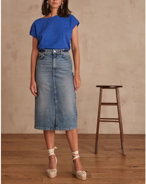 Leicht gewaschener Jeansrock Birdy