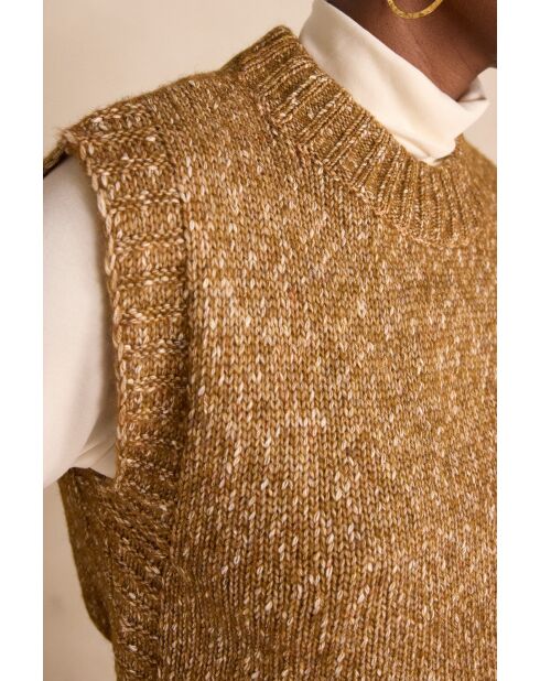 Kamelfarbener Pullover Boston