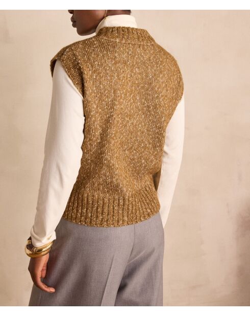 Kamelfarbener Pullover Boston