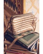 Kleine goldene Mini-Tasche Flavie