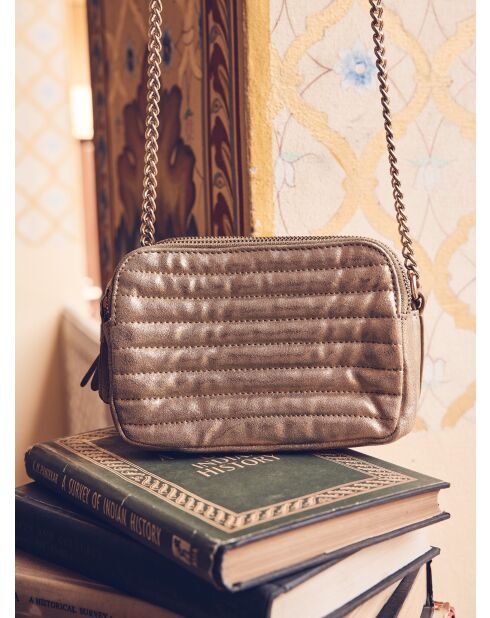 Petit sac Flavie mini doré