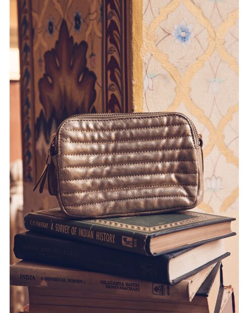 Petit sac Flavie mini doré
