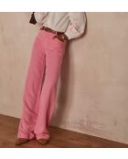 Clementine blouse met lichtroze borduursel